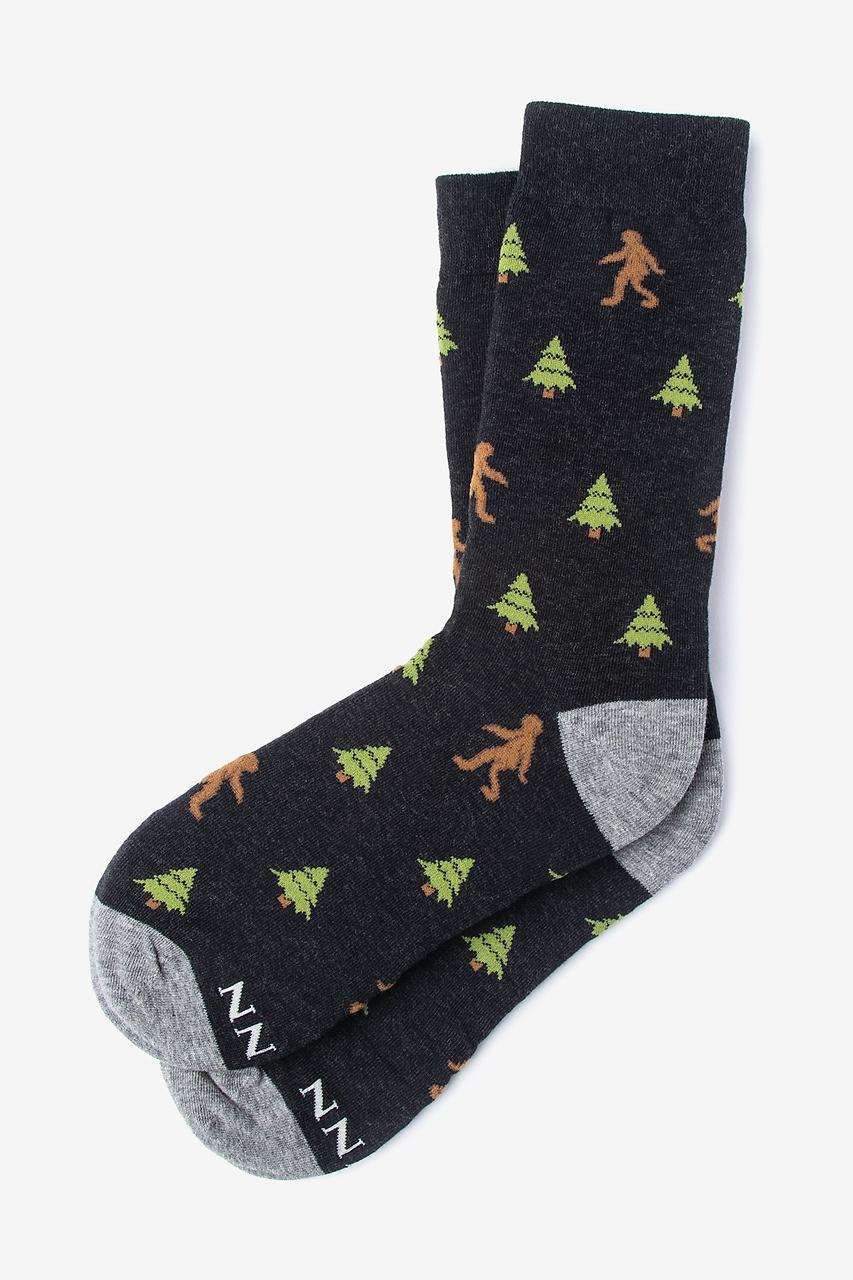 alynn Gone Sasquatchin' black Women's Sock