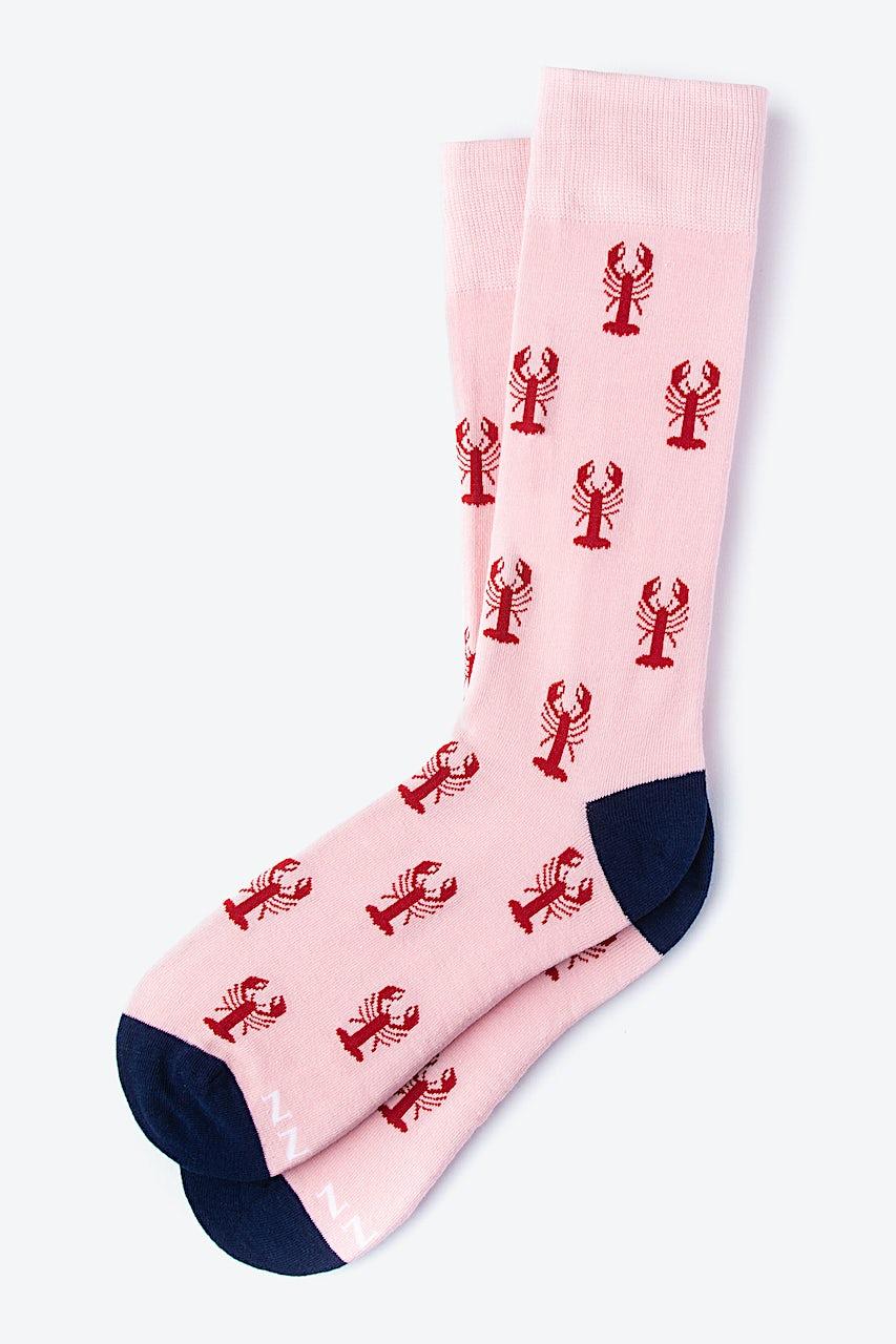 Alynn Great Catch Pink His & Hers Socks