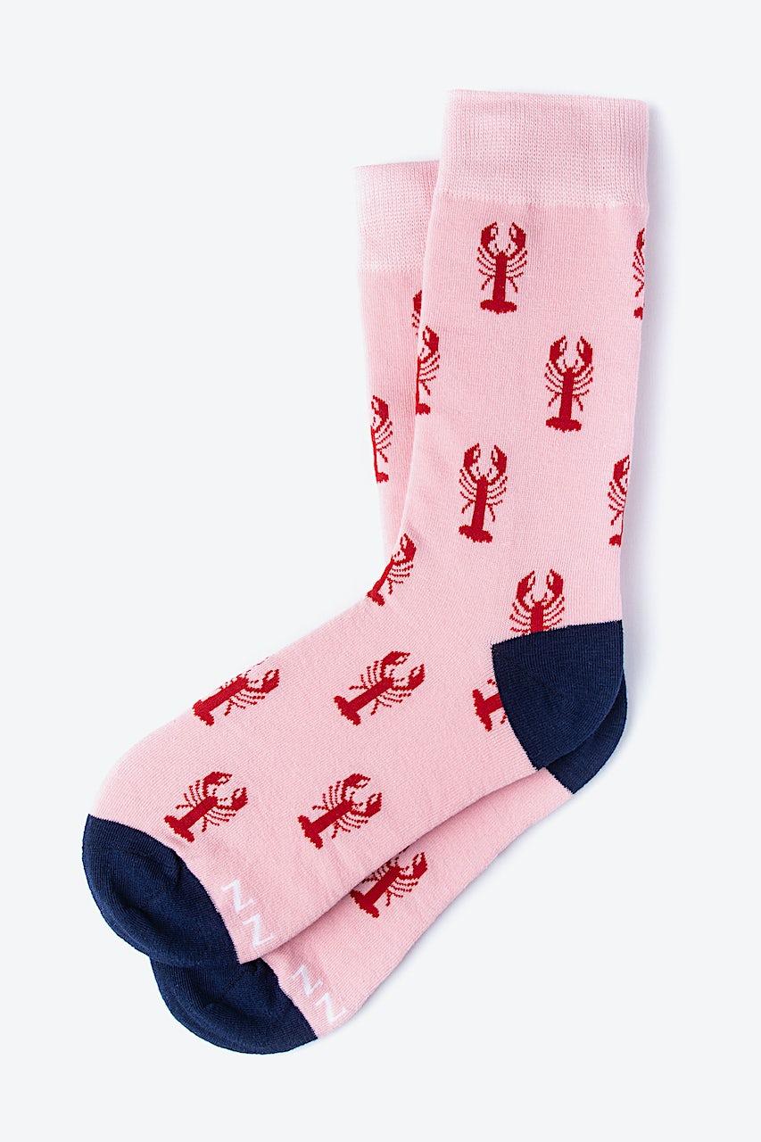Alynn Great Catch Pink His & Hers Socks