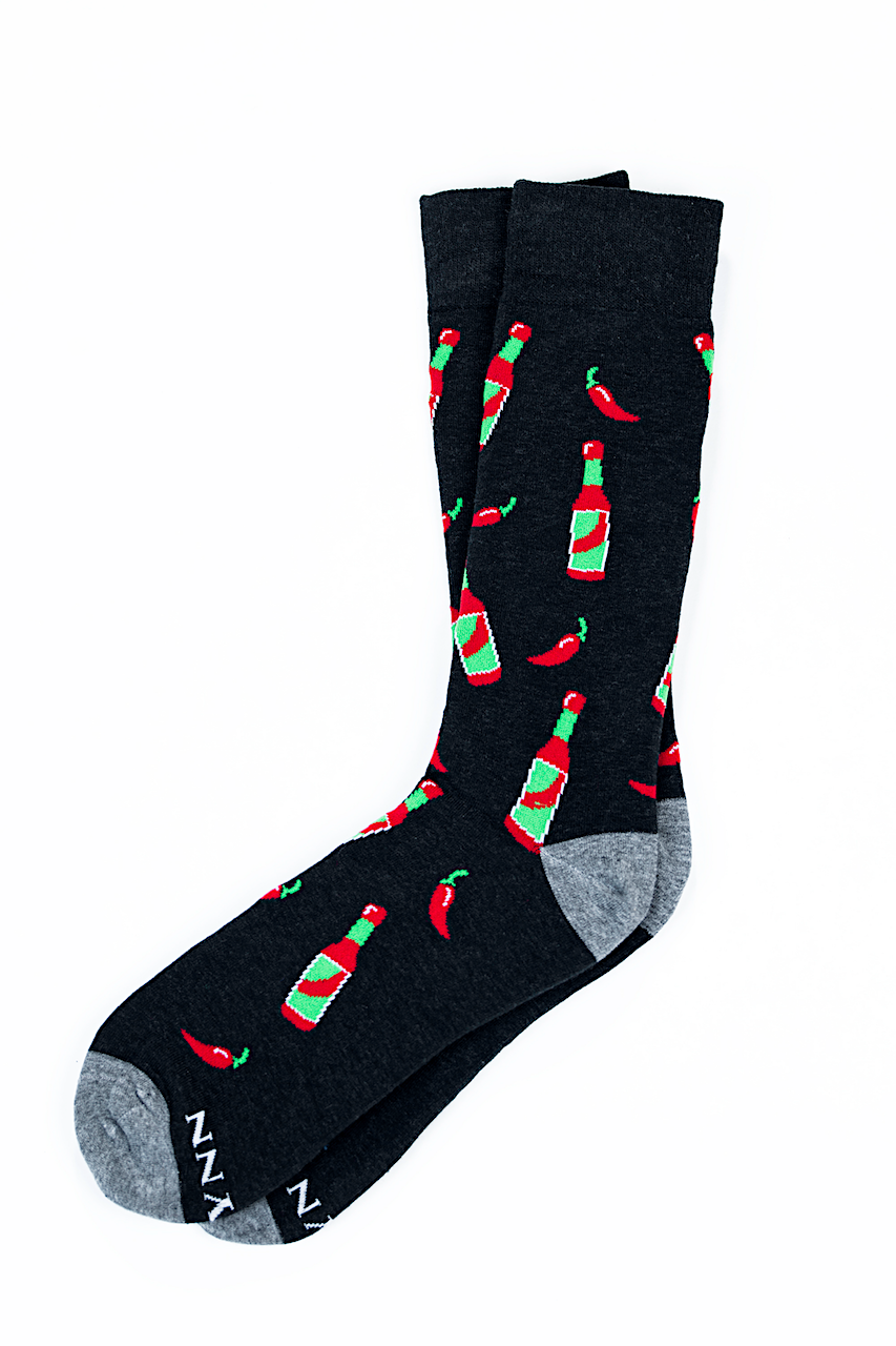 alynn Hey Hot Stuff black Sock