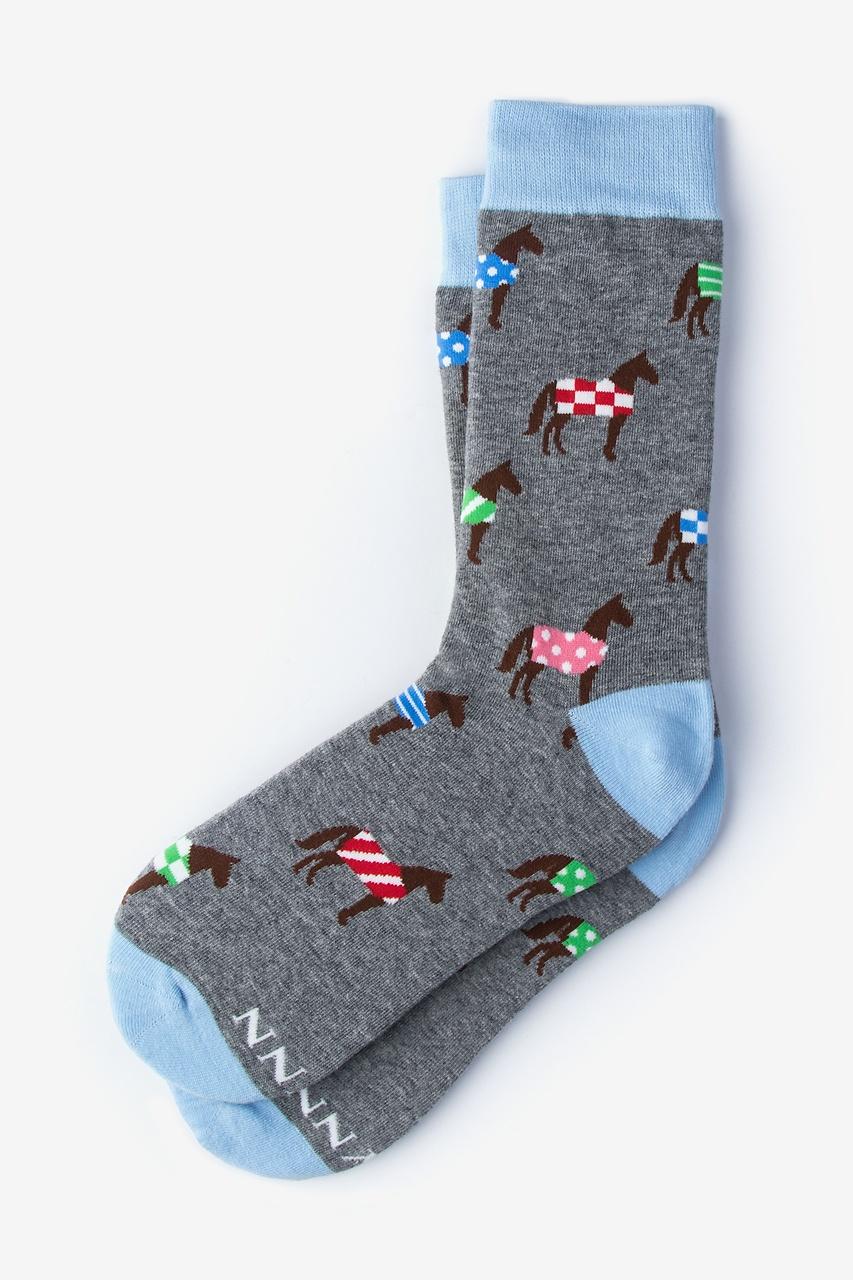 alynn Horsin' Around gray Women's Sock