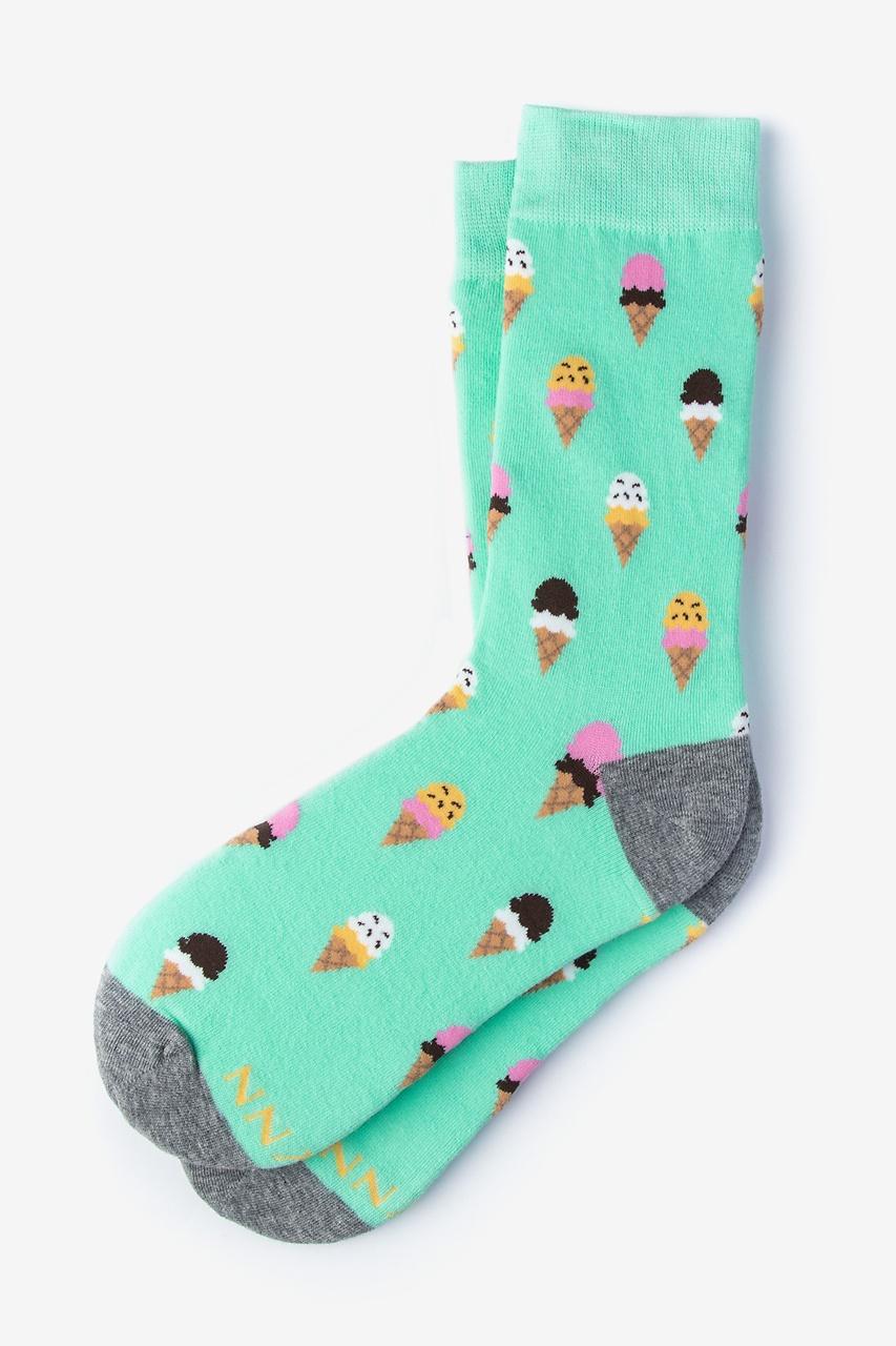 alynn I Melt For You mint green Women's Sock