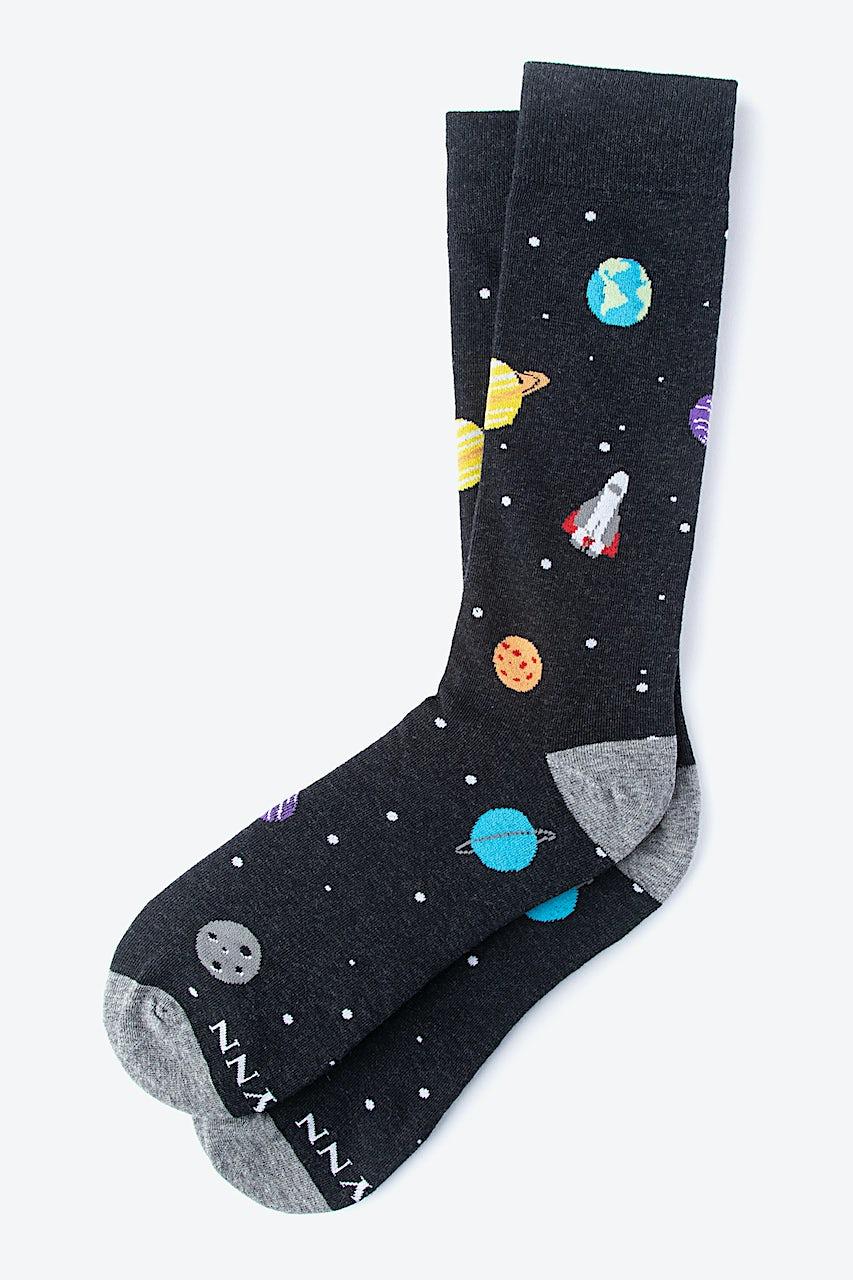 Alynn I Need My Space Black His & Hers Socks