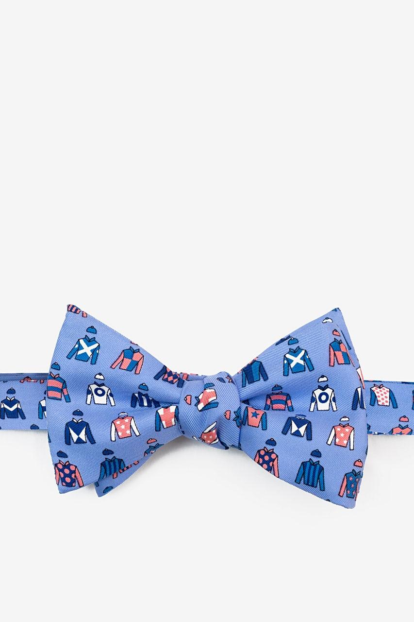 alynn Jockey Chic blue Self-Tie Bow Tie