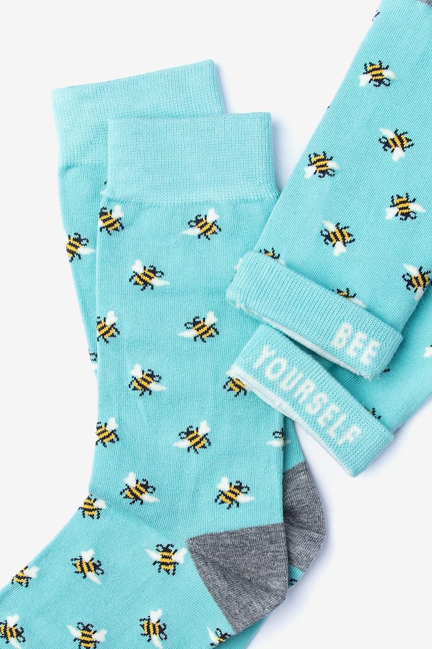 Alynn Just Bee Yourself Blue Women's Sock