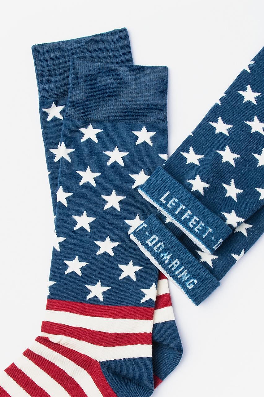 Alynn Let Feet-dom Ring Red Sock