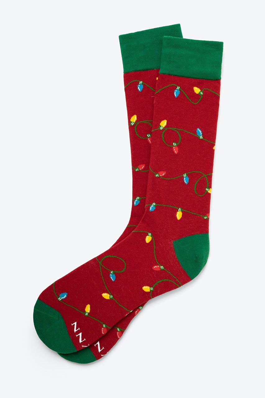 alynn Light Up My Life red Sock