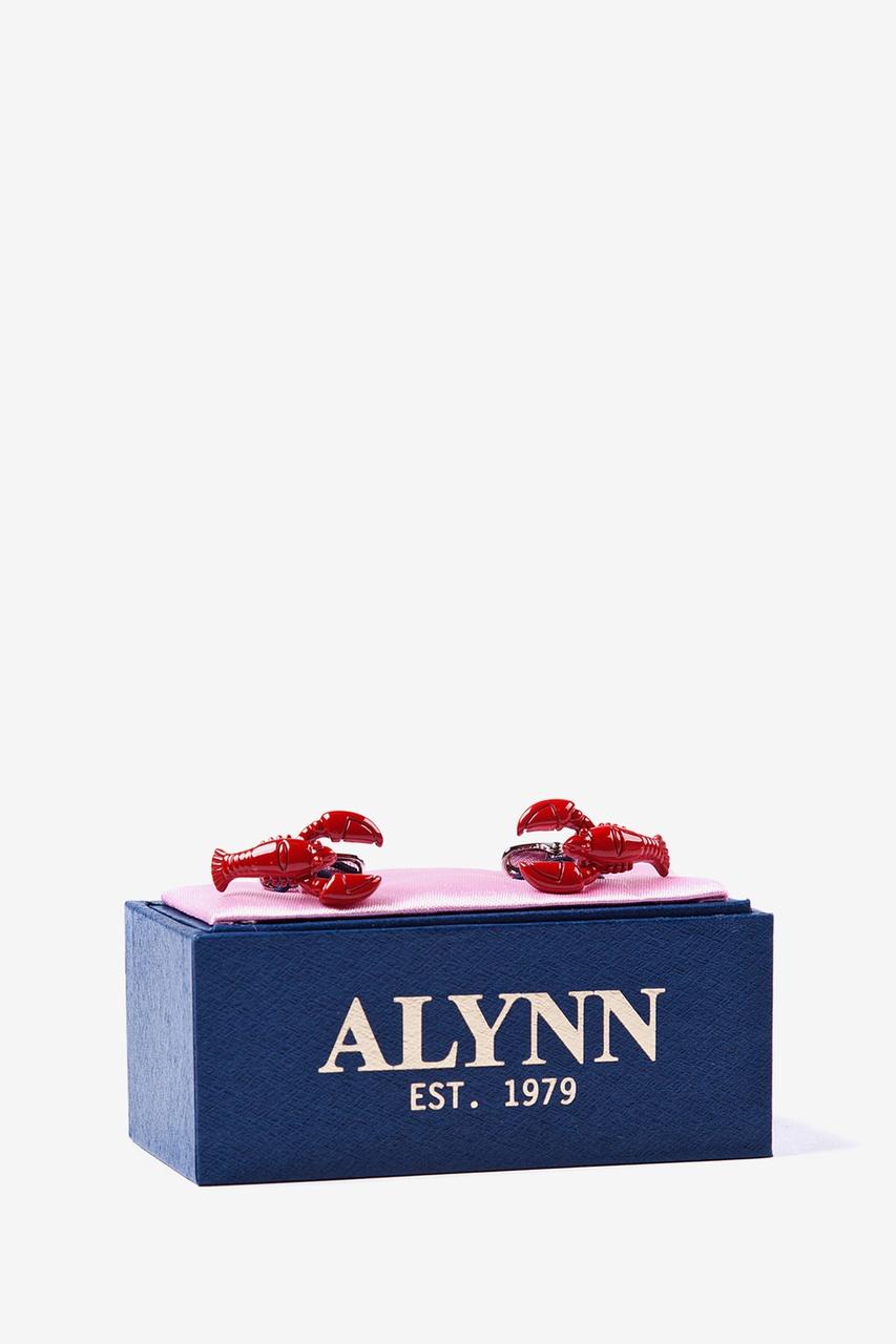 Alynn Lobsters Red Cufflinks
