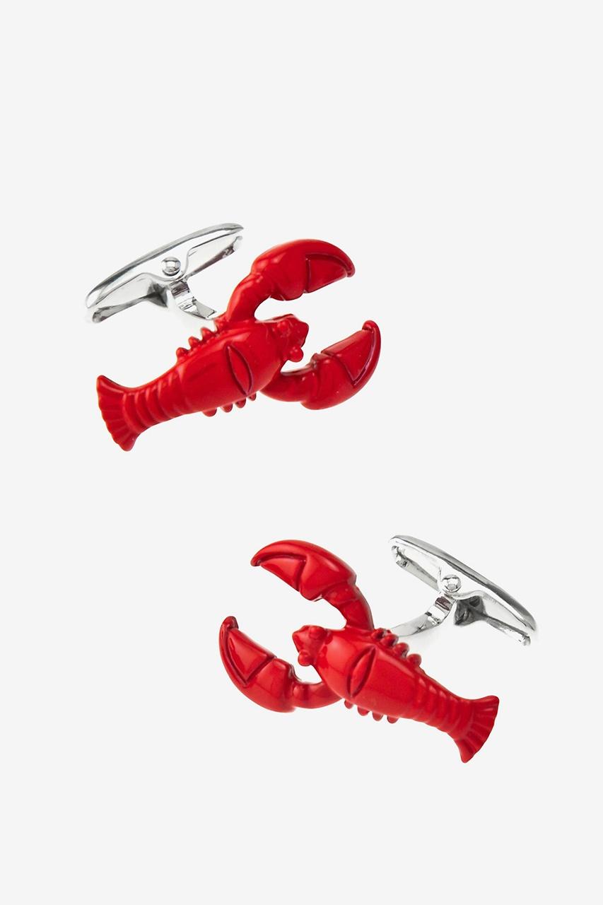 alynn Lobsters red Cufflinks