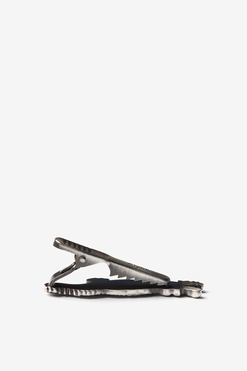 Alynn Lookin' Snappy Antiqued Silver Tie Bar