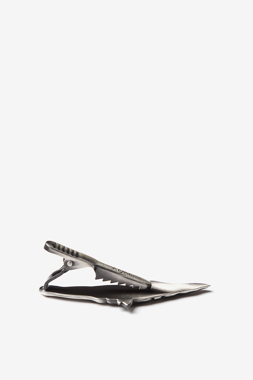 Alynn Love Your Neigh-bor Antiqued Silver Tie Bar