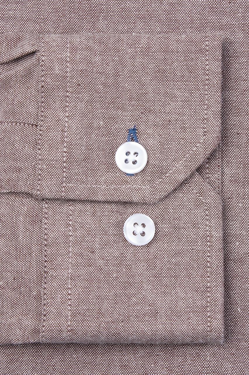 Alynn Lucas Brown Business Casual Shirt