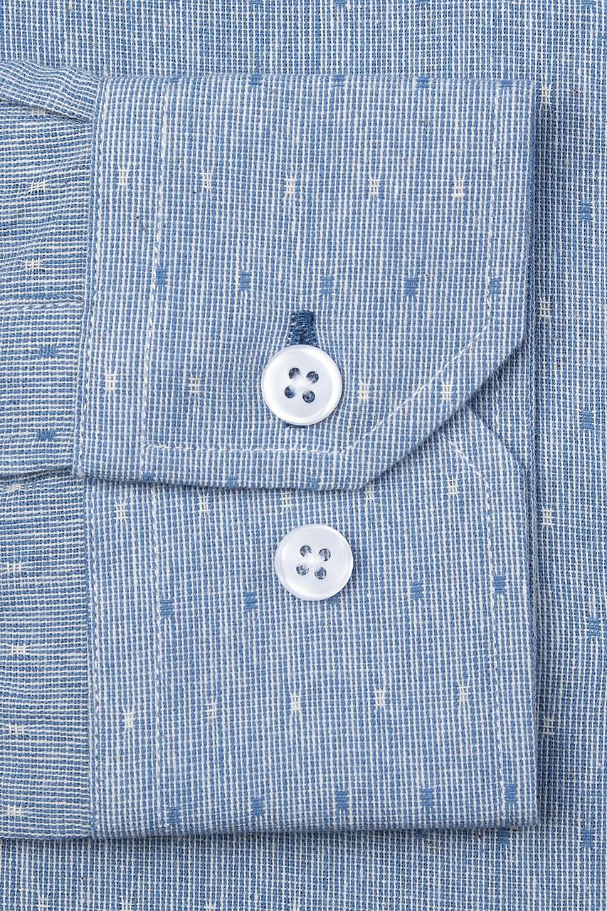 Alynn Mason Blue Business Casual Shirt