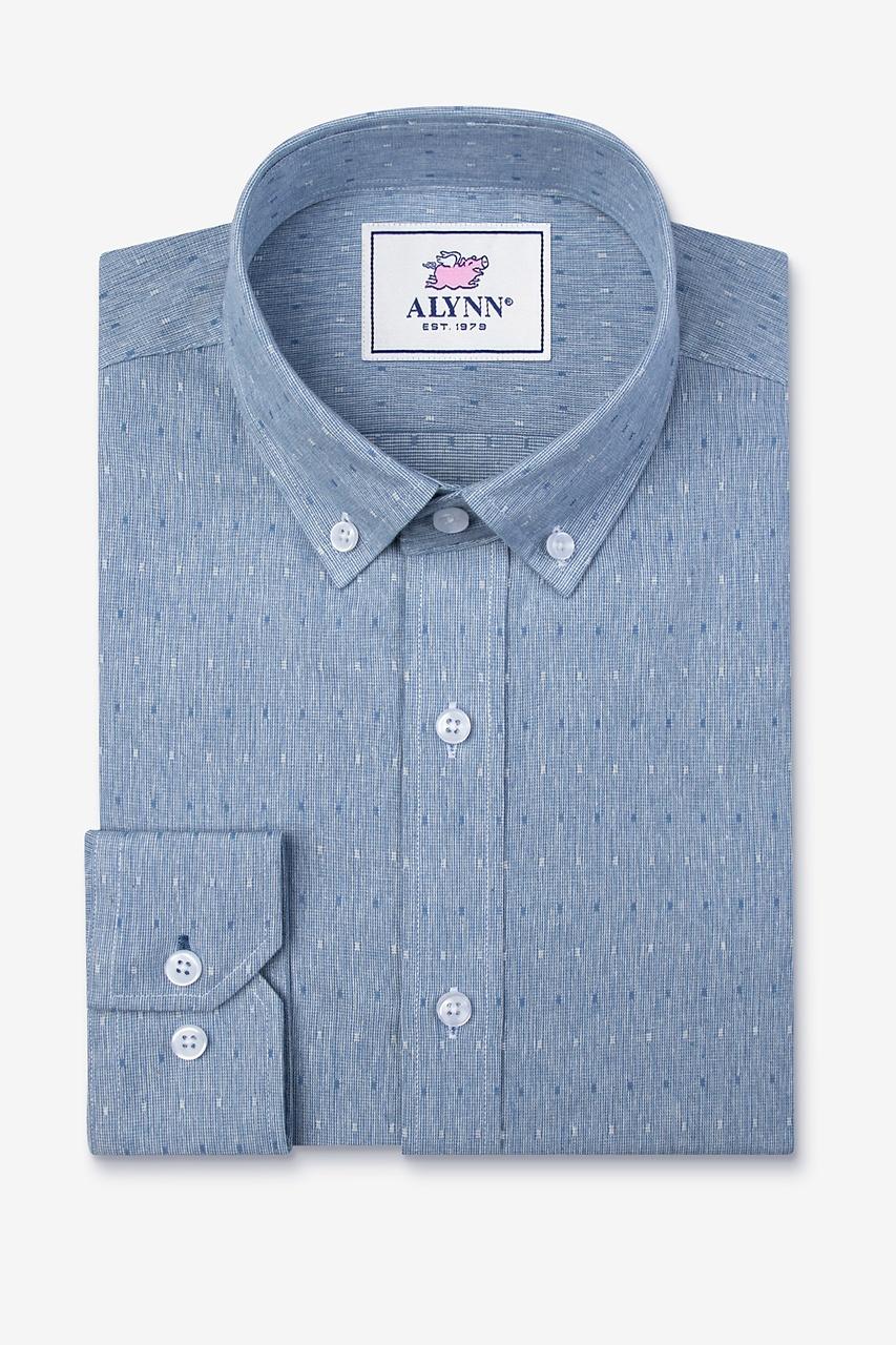 Alynn Mason Blue Business Casual Shirt