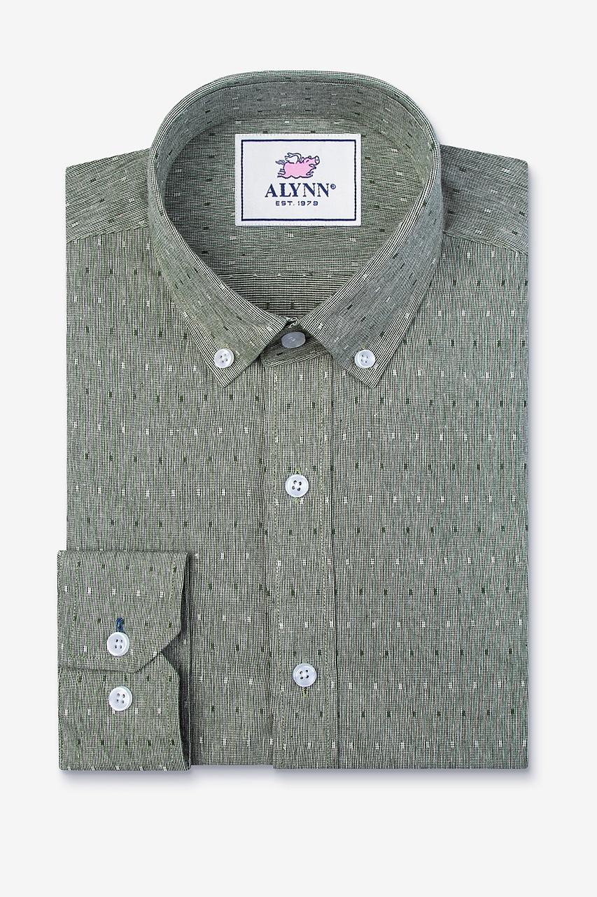 Alynn Mason Green Business Casual Shirt