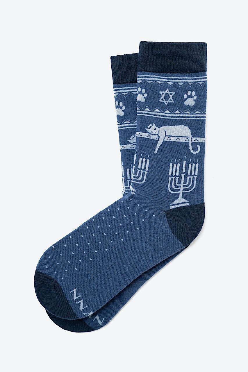 Alynn Mazel Tov Navy Blue Sock