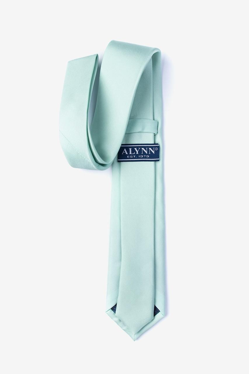 Alynn Mint Dusty Mint 100% Silk Tie For Boys