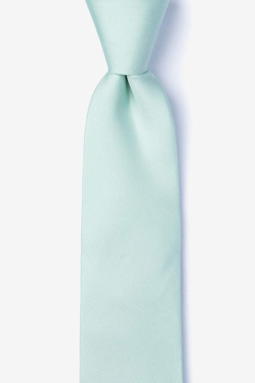 alynn Mint Dusty Mint 100% silk Tie for Boys