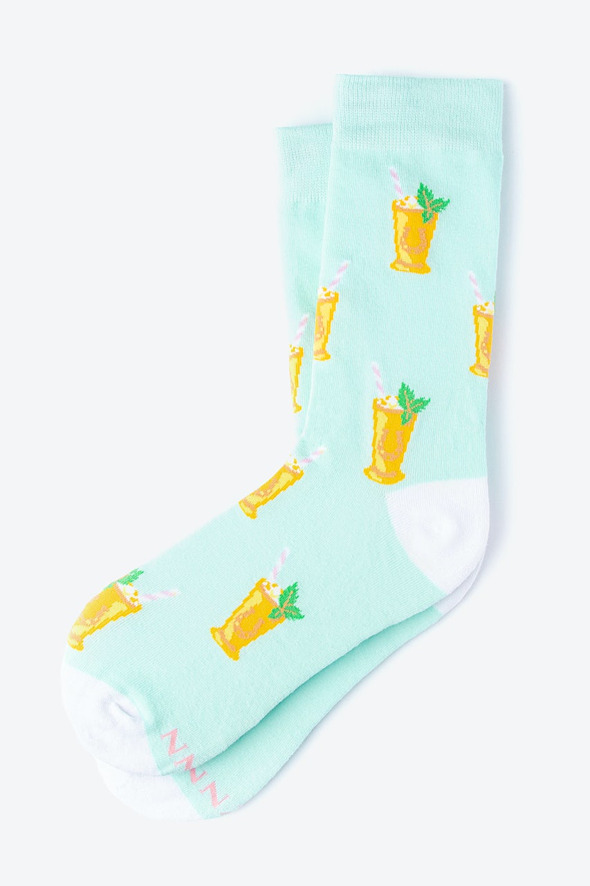 Alynn Mint Julep Navy Blue His & Hers Socks