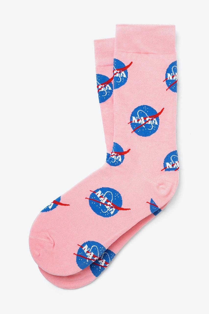 alynn NASA Meatball pink Women's Sock