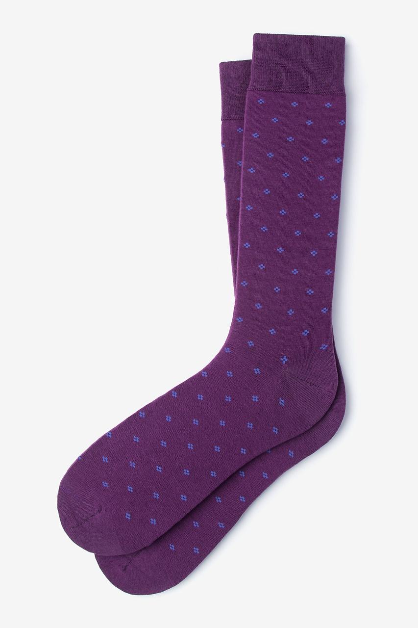 alynn Newton purple Sock