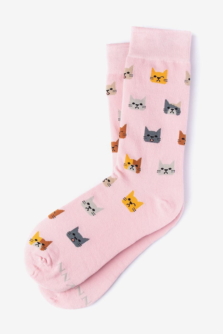 alynn Not Kitten Around pink Women's Sock