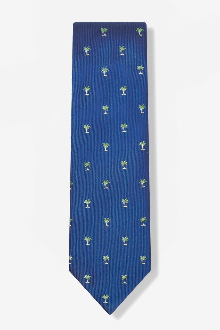 Alynn Off Tropic Blue 100% Silk Tie
