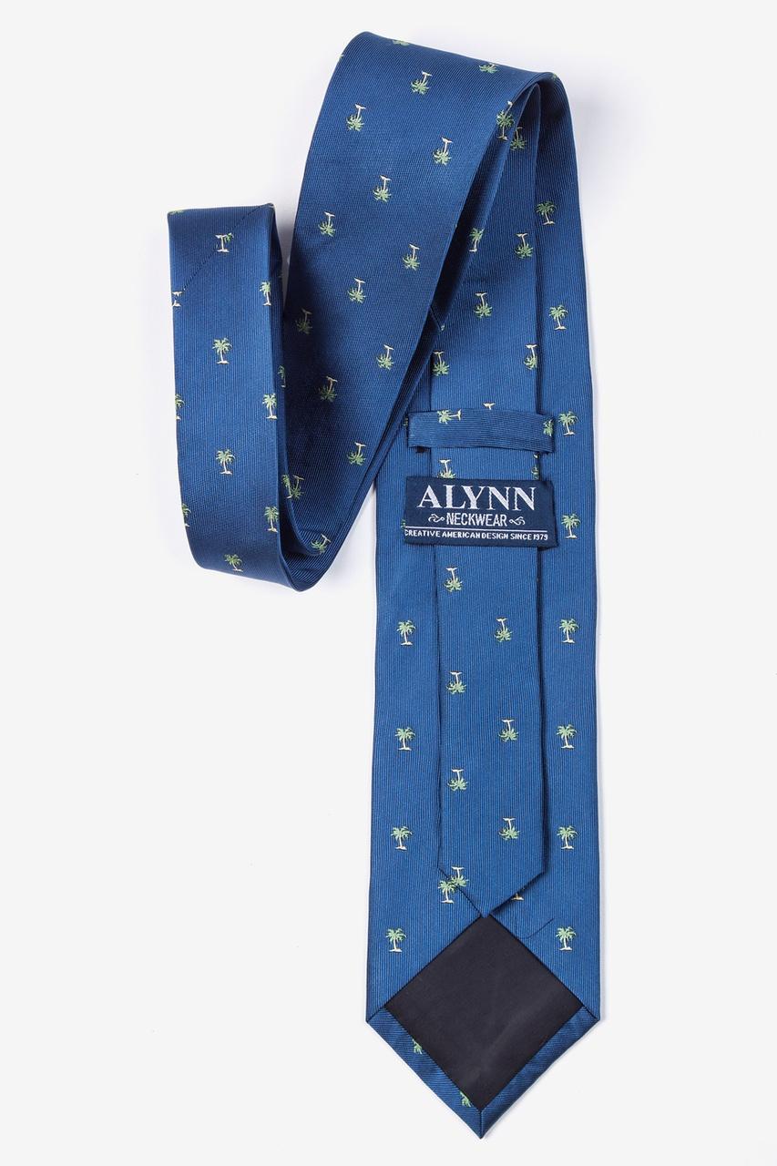 Alynn Off Tropic Blue 100% Silk Tie