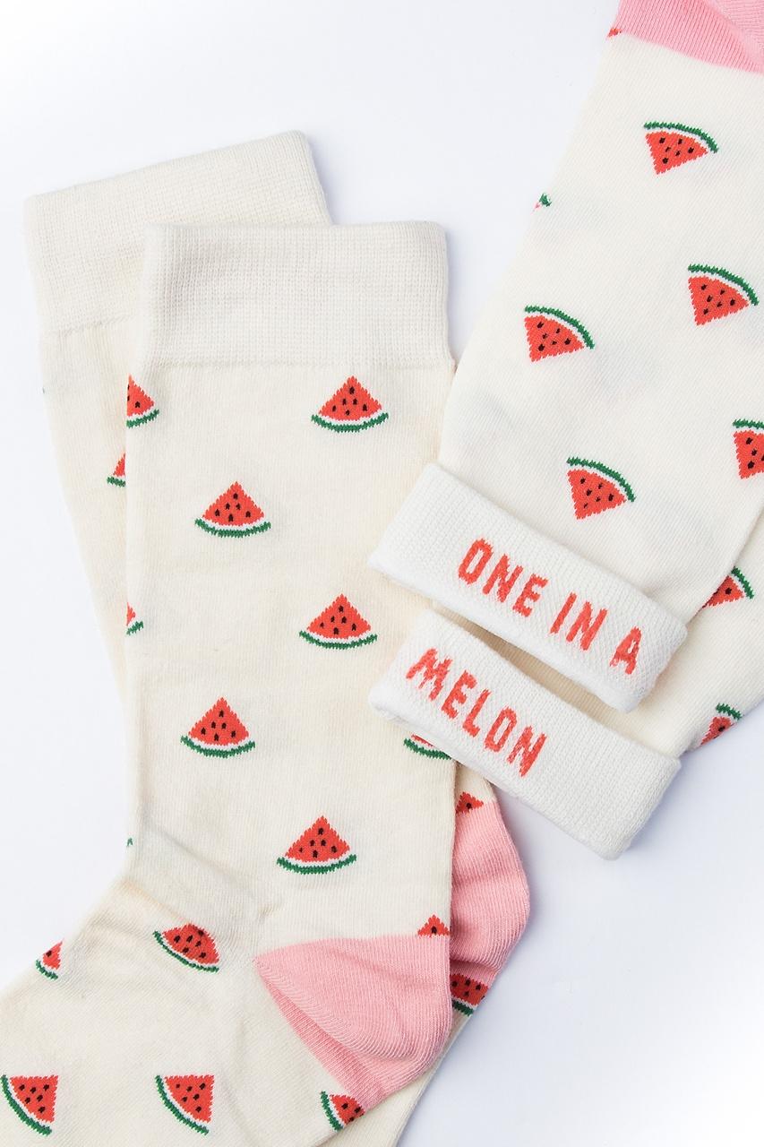 Alynn One In A Melon Cream Women's Sock