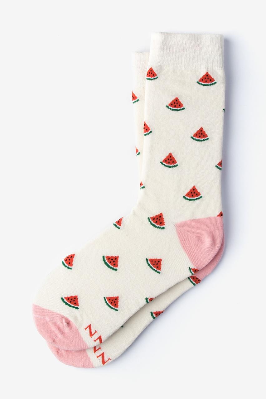 alynn One in a Melon cream Women's Sock