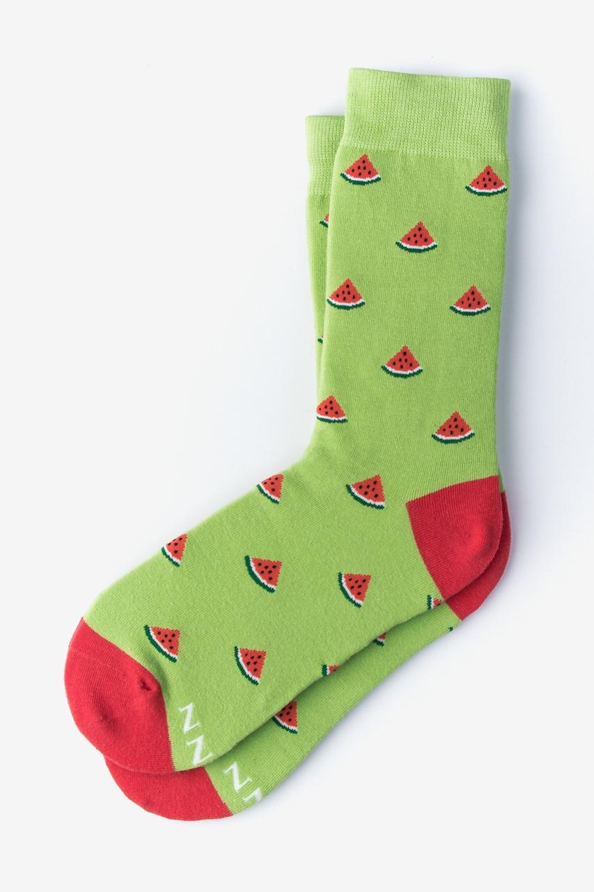 alynn One in a Melon green Women's Sock