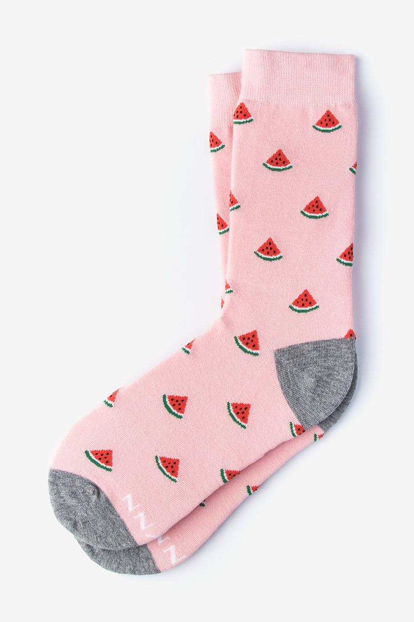 alynn One in a Melon pink Women's Sock