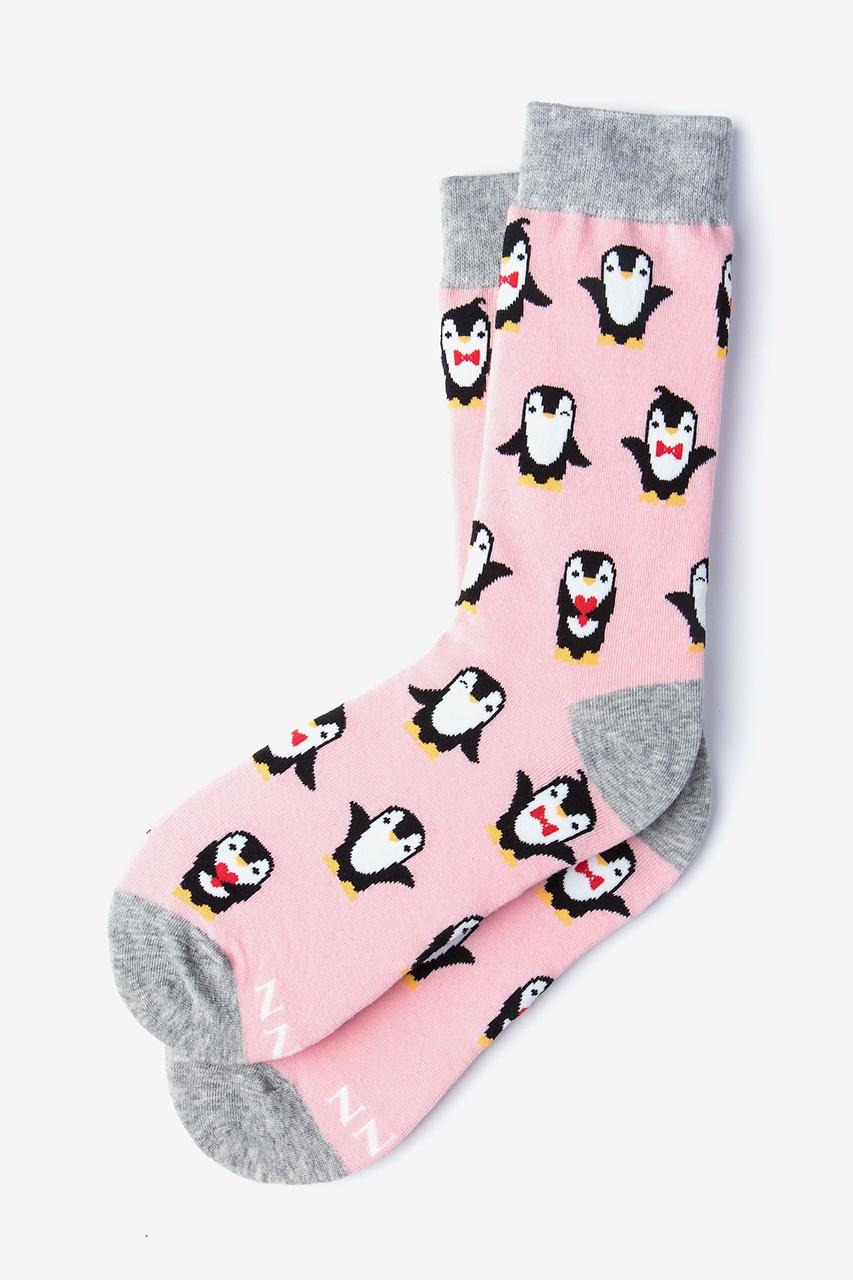 alynn Penguin are Chill pink Women's Sock