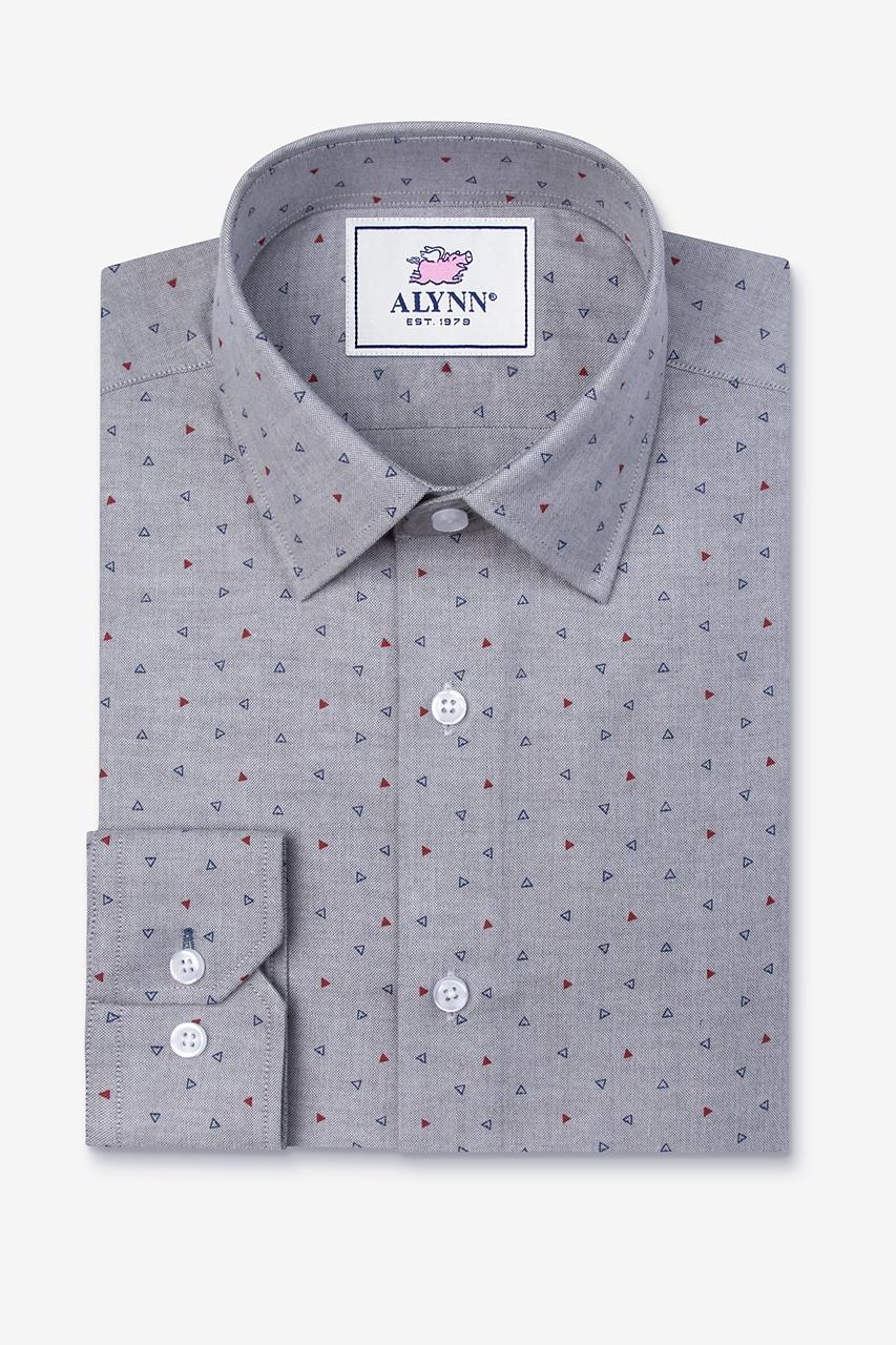 Alynn Percy Gray Casual Shirt