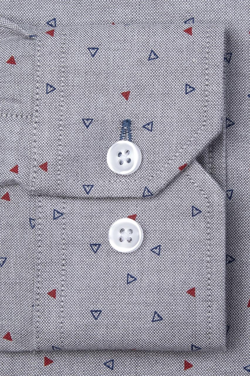 Alynn Percy Gray Casual Shirt