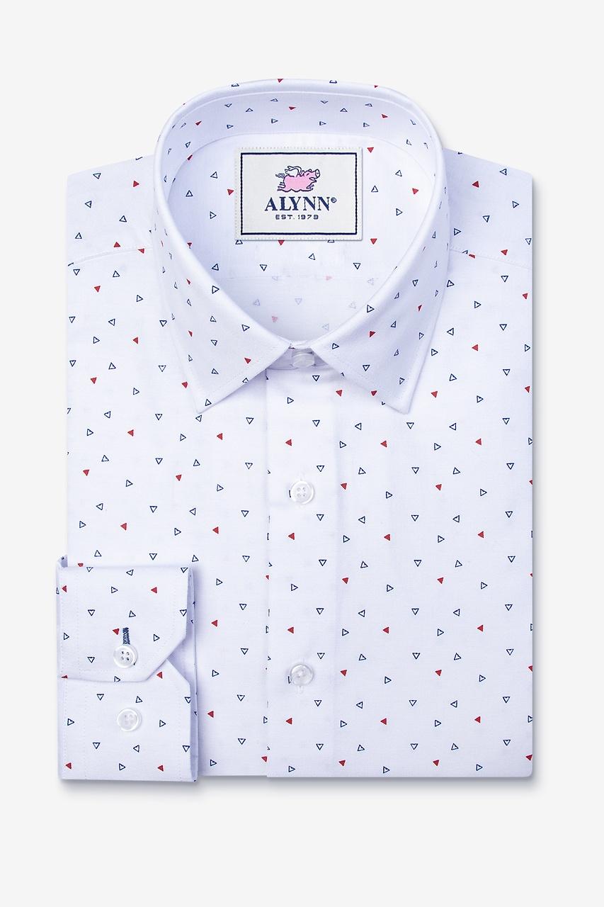 Alynn Percy White Casual Shirt