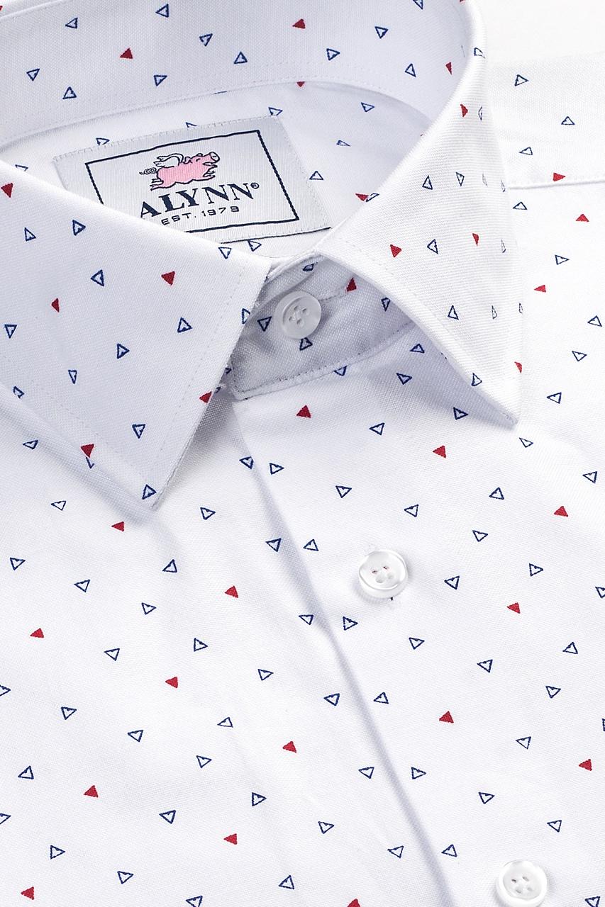 alynn Percy White Casual Shirt