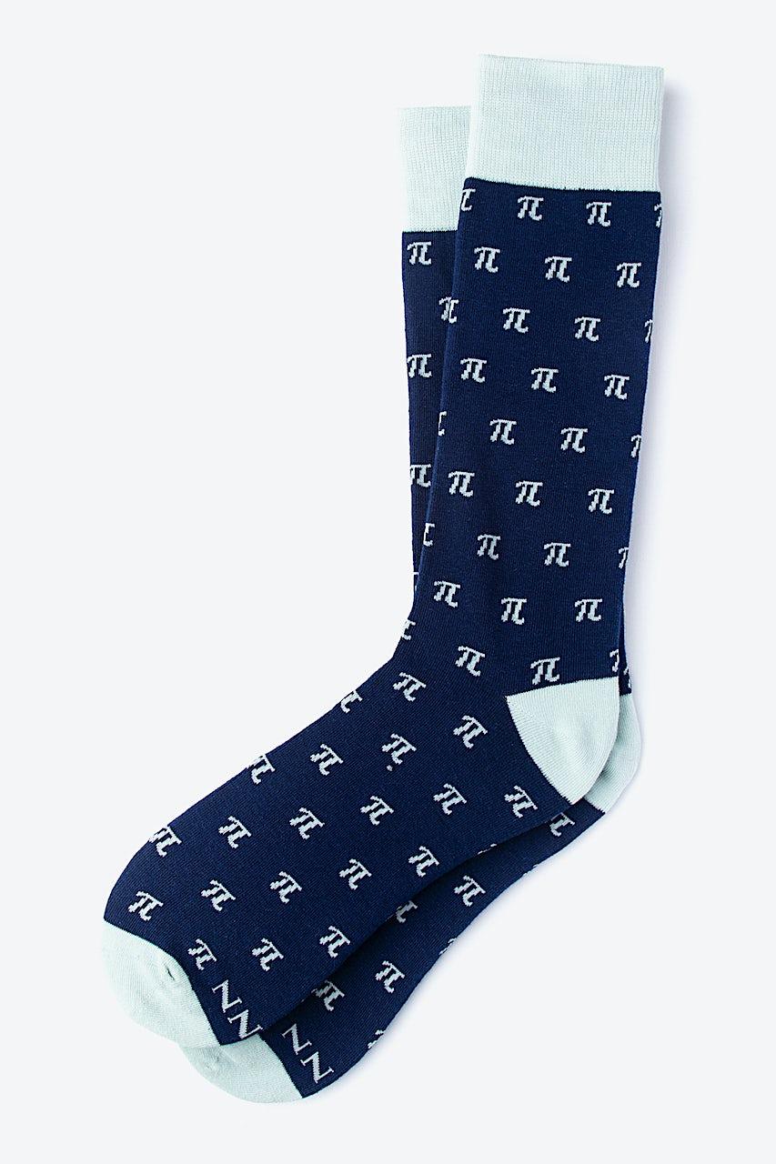 Alynn Pi Is Forever Blue His & Hers Socks