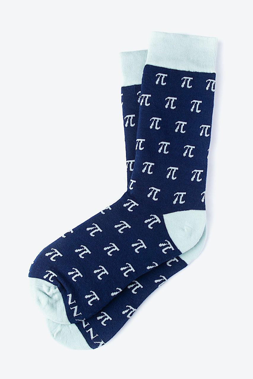 Alynn Pi Is Forever Blue His & Hers Socks