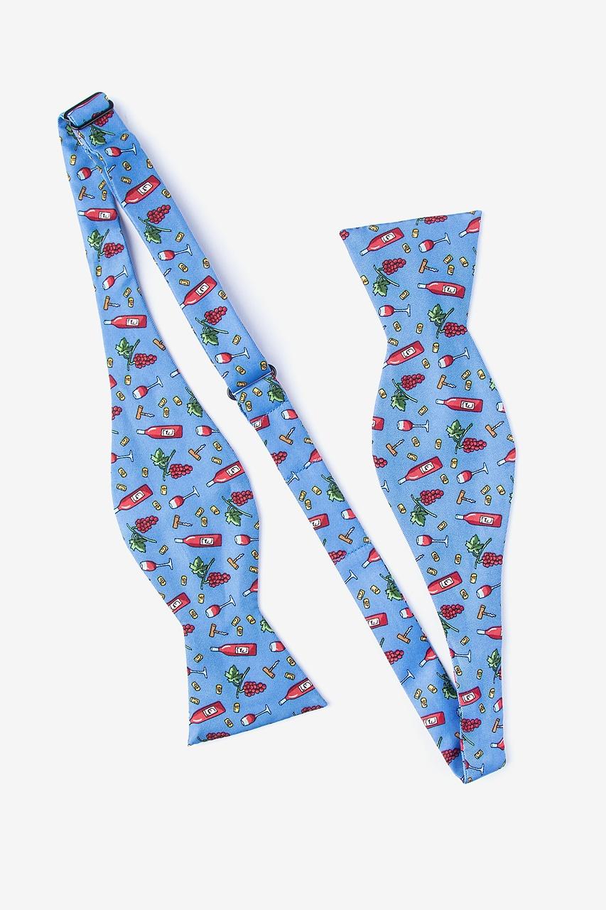 Alynn Pour Decisions Blue Self-Tie Bow Tie