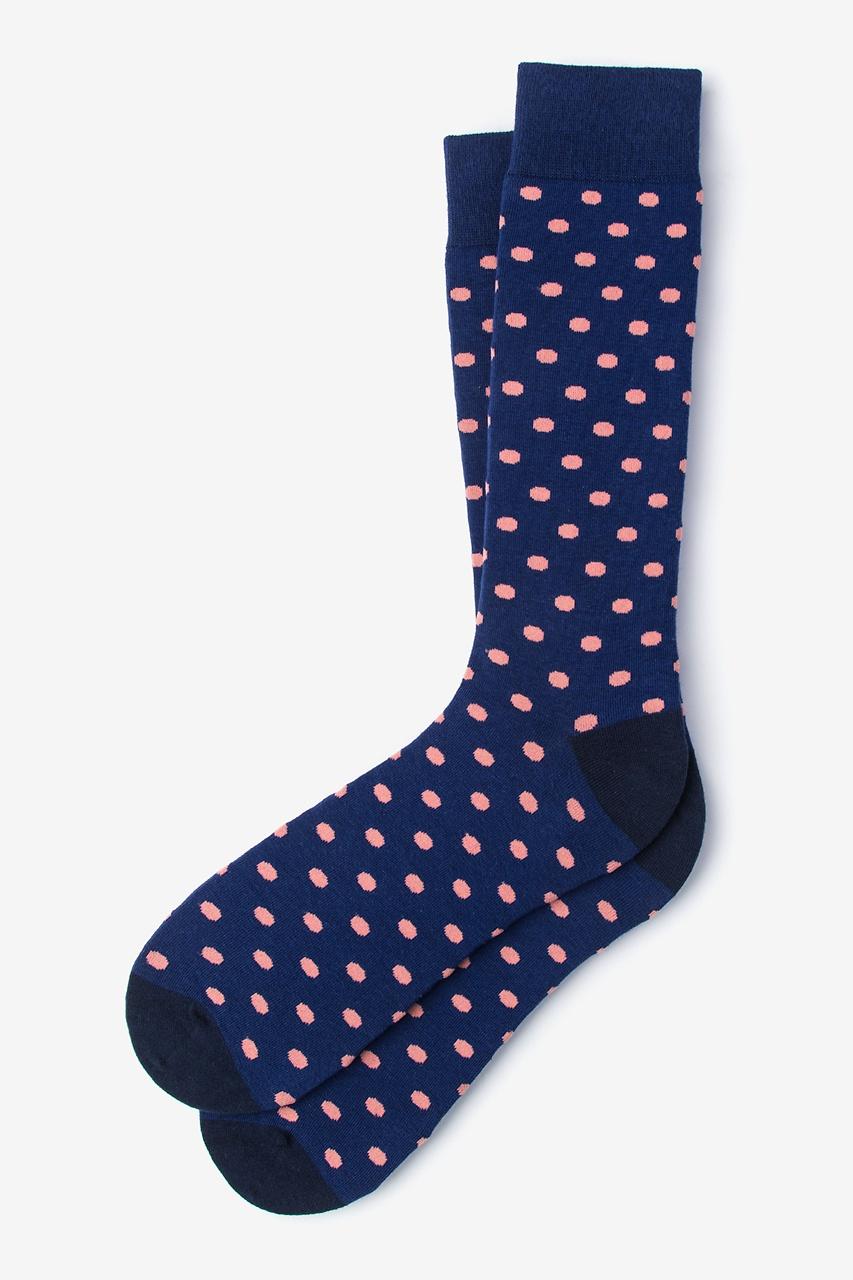 alynn Power Dots coral Sock