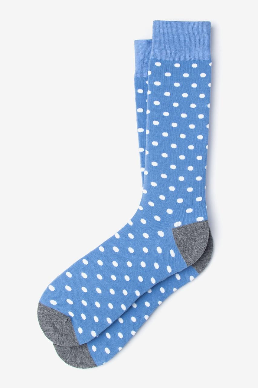 alynn Power Dots light blue Sock