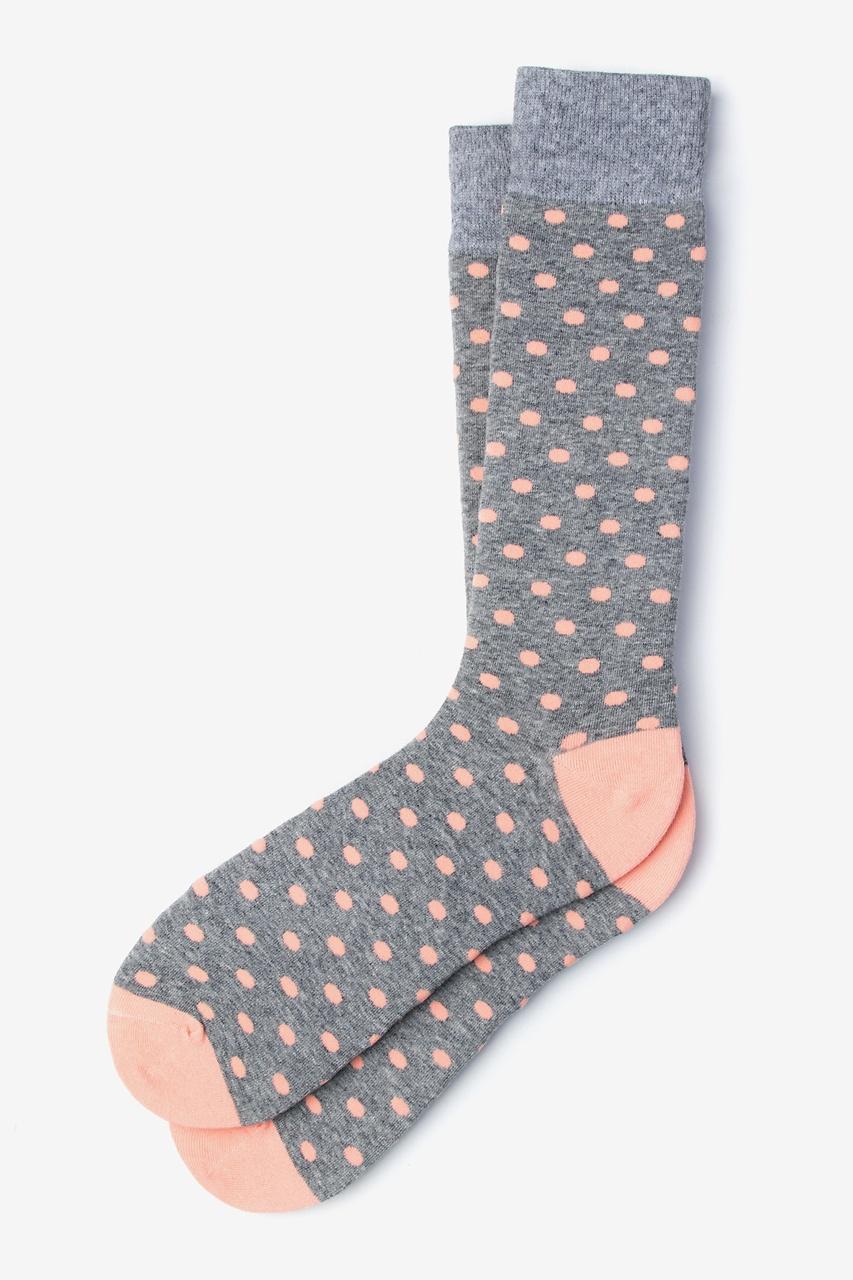 alynn Power Dots peach Sock
