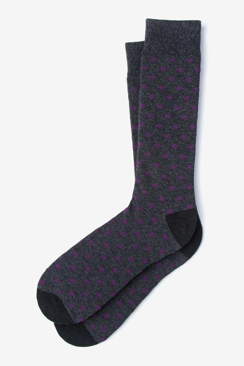 alynn Power Dots purple Sock