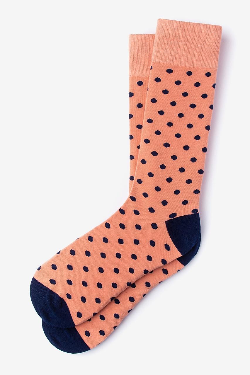 alynn Power Dots salmon Sock