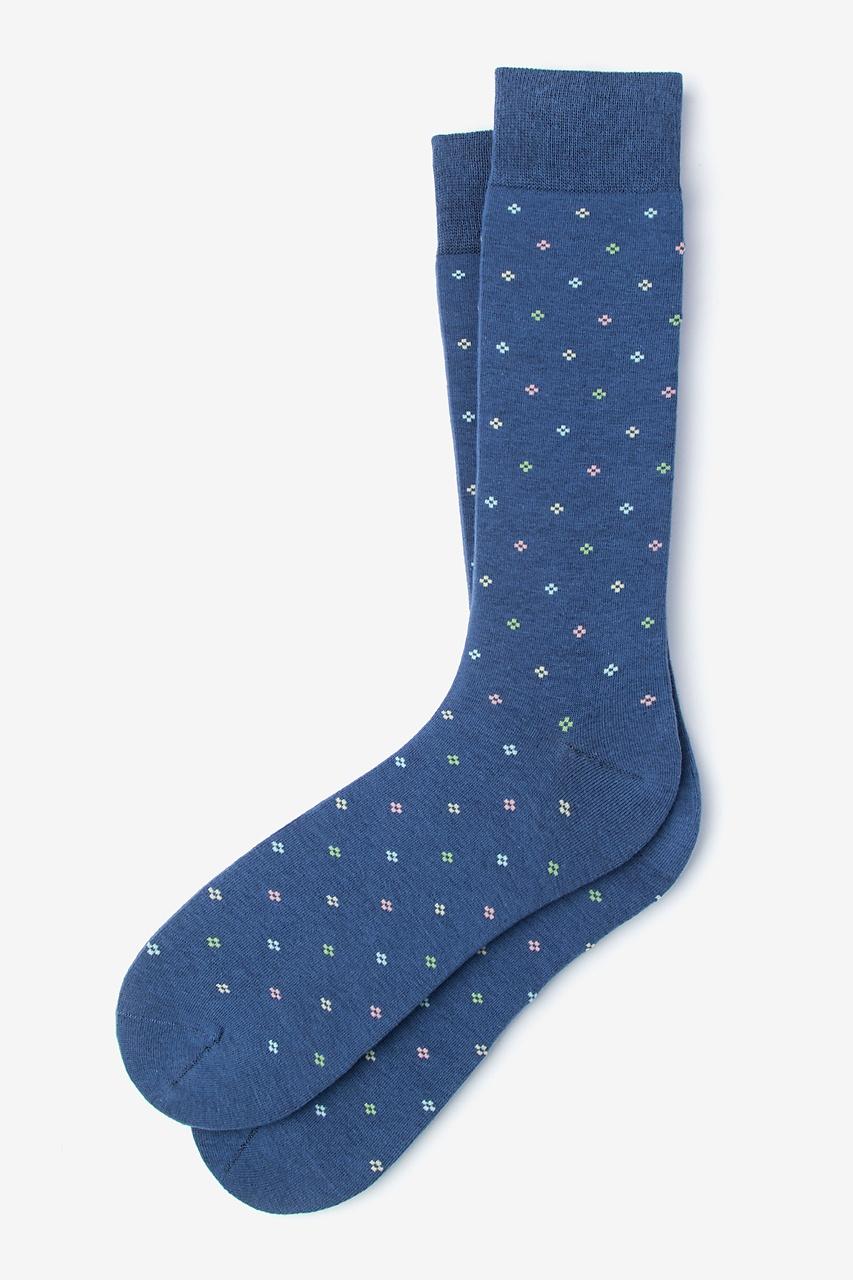 alynn Roosevelt blue Sock