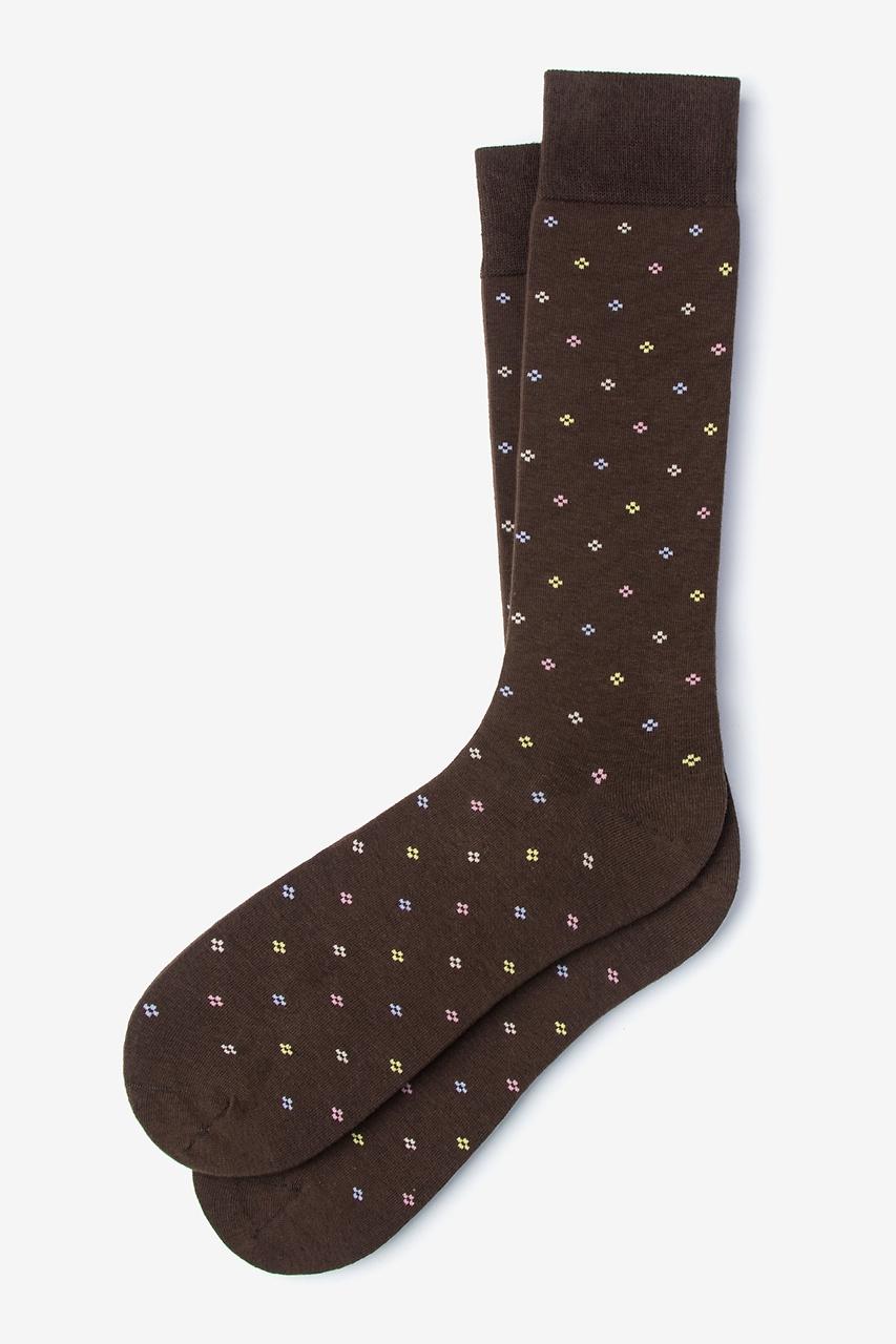 alynn Roosevelt brown Sock
