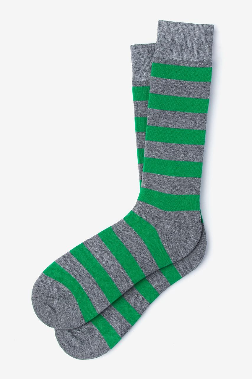 alynn Rugby Stripe green Sock