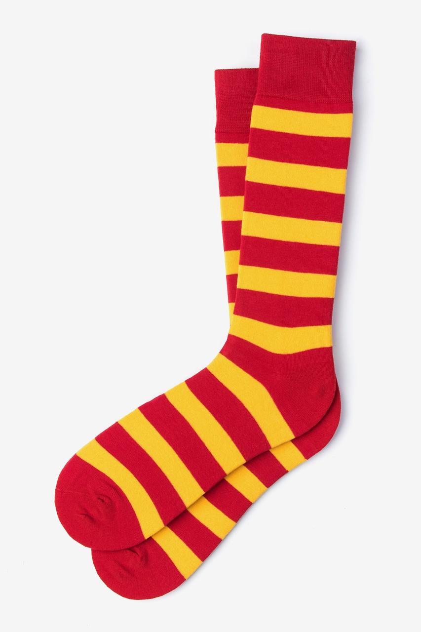 alynn Rugby Stripe red Sock