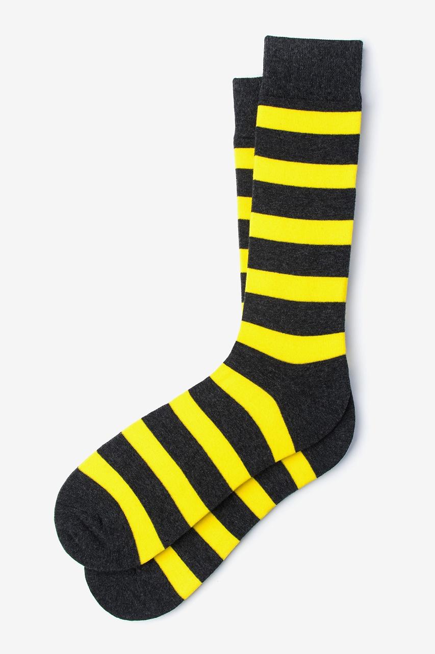 alynn Rugby Stripe yellow Sock